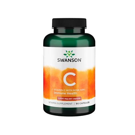 Swanson Vitamin C Mg With Hip Roses Caps Nutrishop