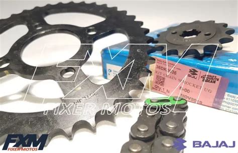 Kit Arrastre Pulsar 180 200 Sprocket O Ring Bajaj Original