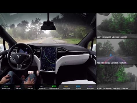 How Tesla's Autonomous Cars See the World