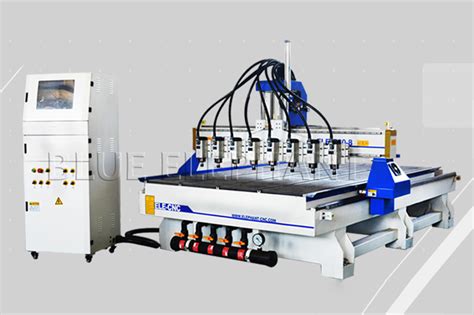 Multi Spindles Woodworking Cnc Machine With 8 Spindles