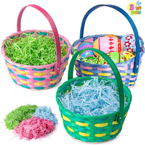 Empty Easter Basket With Grass