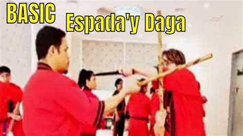 Learn The Basic Strikes Of Espaday Daga Arnis Filipino Martial Arts