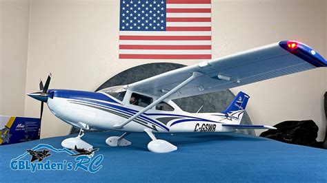 Brand New FMS Cessna 182 Skylane 1500mm RC Plane Unboxing Review