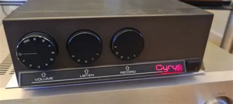 Mission Cyrus Two Classic British Phono Mm Mc Integrated