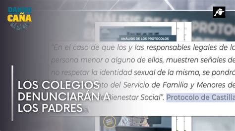 Los colegios denunciarán a los padres de menores que nieguen el cambio