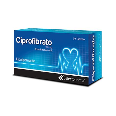 Ciprofibrato Mg Select X Tabletas