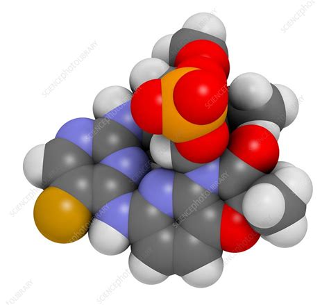 Fostamatinib Arthritis Drug Molecule Illustration Stock Image F017