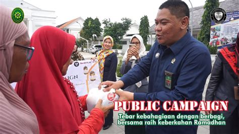 Public Campaign Pa Pasuruan Tebar Kebahagiaan Dengan Berbagi Bersama