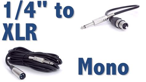 Xlr To Mono Jack Wiring Diagram Wiring Diagram