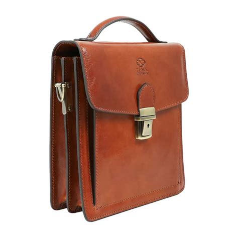 Small Leather Briefcase - Leather Bags NZ