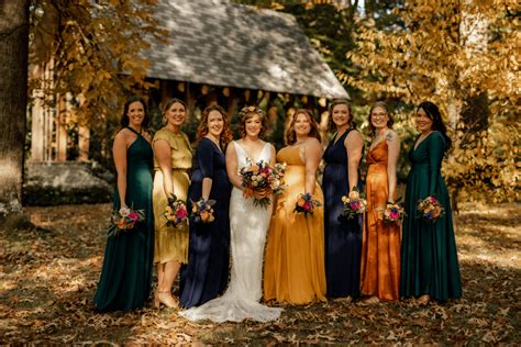 18 Unique Mismatched Bridesmaid Dresses And Suit Combinations • Offbeat