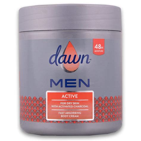 Men Active Fast Absorbing Body Cream 400ml Cosmetic Connection