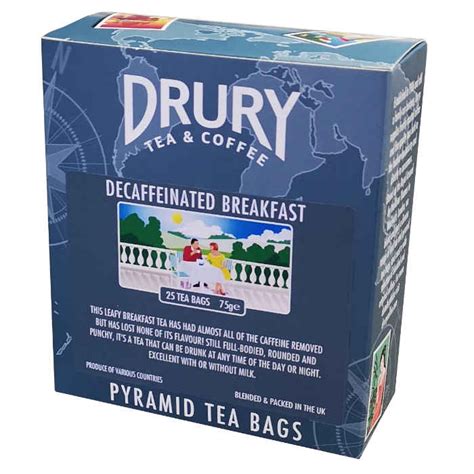 Decaffeinated Breakfast Blend Pyramid Tea Bags