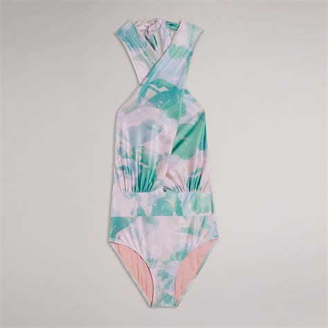 Pink Milene Floral Swimsuit Brandalley