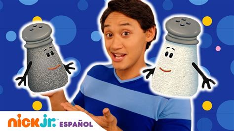 Pistas de Blue y tú El Sr Sal y la Sra Pimienta enseñan Nick Jr