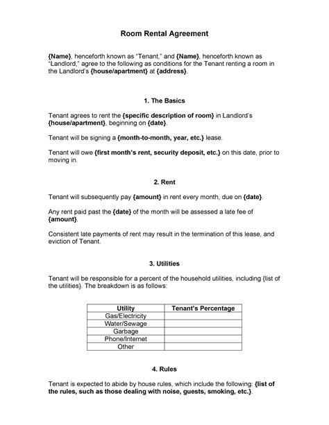 Free Rental Application Templates Forms Word Pdf Artofit