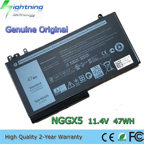 Brand New Original Nggx V Wh Laptop Battery For Dell Latitude