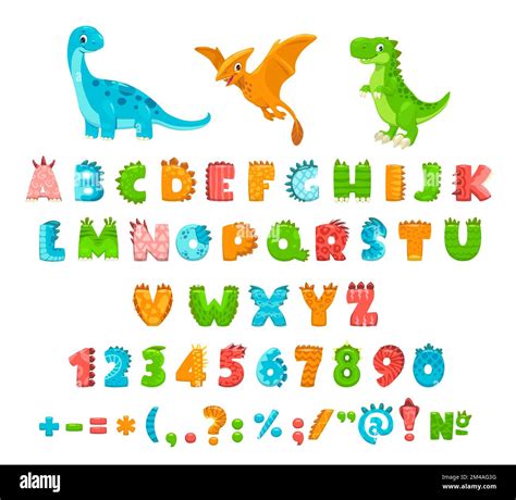 Letras De Dinosaurios Abecedario Fotograf As E Im Genes De Alta