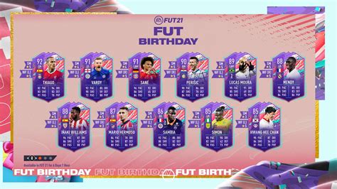 Fifa Fut Birthday Guide Vardy And Lucas Get New Rated Cards