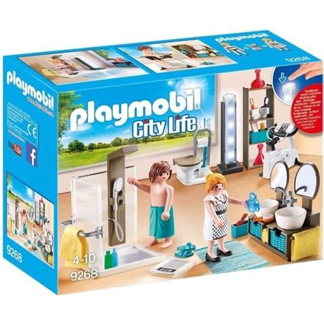 Playmobil City Life La Maison Moderne Salle De Bain Avec