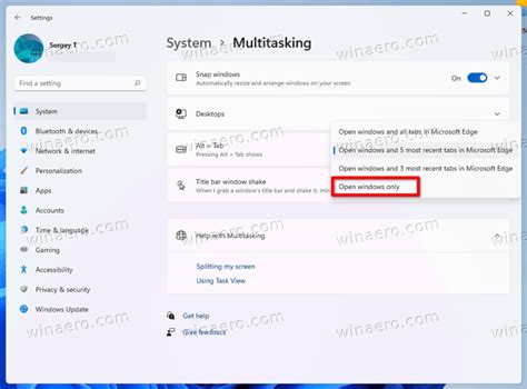 How To Disable Microsoft Edge Tabs In Alttab On Windows 11