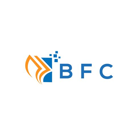 BFC credit repair accounting logo design on white background. BFC ...