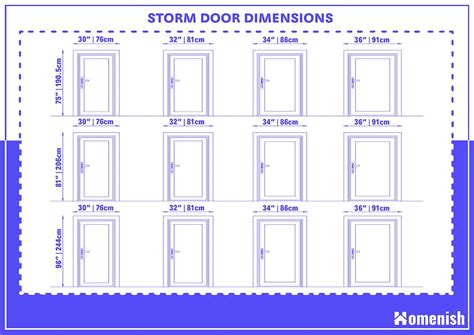 Epic Front Door Dimensions And Sizes Guide Charts And 59 Off