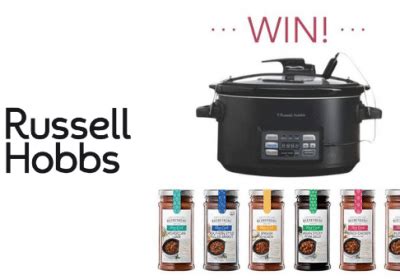 Win 1 Of 3 Russell Hobbs Master Slow Cooker Prize Packs Free Samples