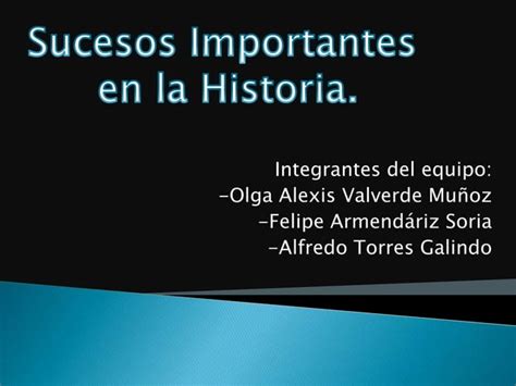 Historia Universal Ppt