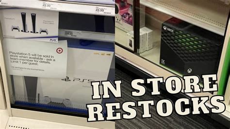 Target Ps Playstation S Are Showing Up In Stores Walk Ins Coming