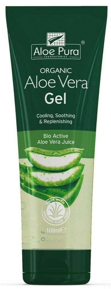 Aloe Pura Skin Treatment Aloe Vera Organic Gel 100ml