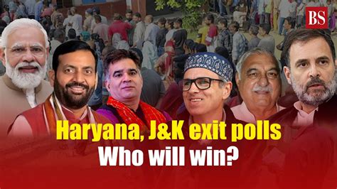 Haryana J K Exit Polls Who Will Win Assembly Elections Exit Polls