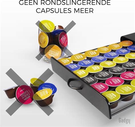 Gadgy Capsule Houder Met Lade Koffiecups Houder Voor Dolce Gusto 36