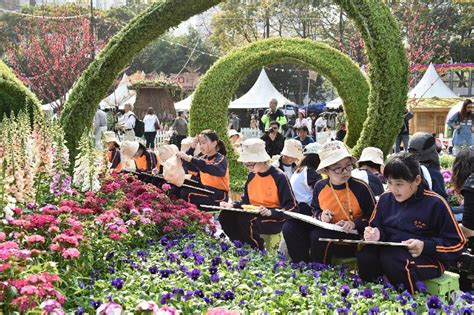 香港花卉展覽今日開幕（附圖）