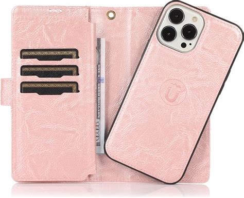 Iphone Pro Max Magnetisch In Hoesje Luxe Wallet Case Met