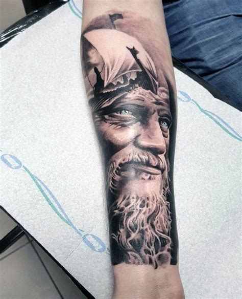 60 Ragnar Lothbrok Tattoo Designs For Men Vikings Ink Ideas