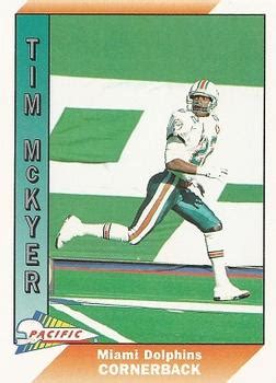 Pacific Football Trading Card Database