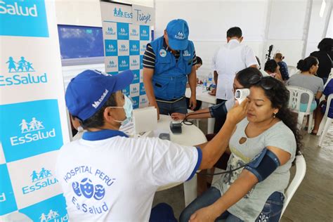 Essalud Envió Brigadas De Hospital Perú A Piura Para Brindar A Más De