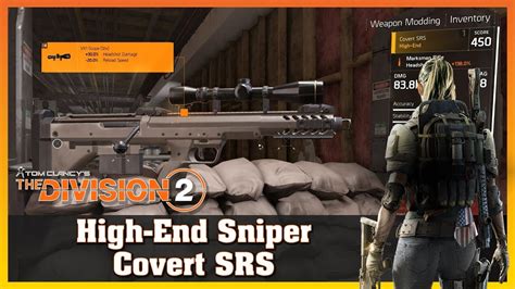 High End Tier Covert Srs Sniper Firing Range Test The