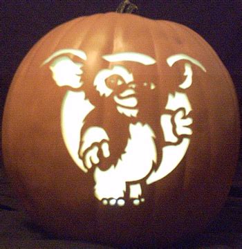 gremlins pumpkin stencil pumpkin pattern pumpkin template jack o ...