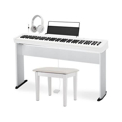 Casio Cdp S Pack Avec Piano Num Rique Blanc Gear Music