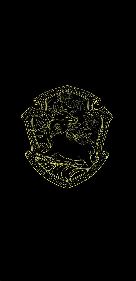 Hufflepuff Crest Wallpapers Wallpaper Cave