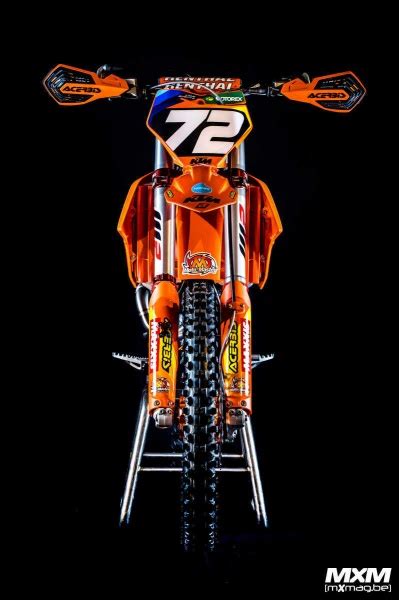 Photos La Ktm Sx F De Liam Everts Motocross Enduro