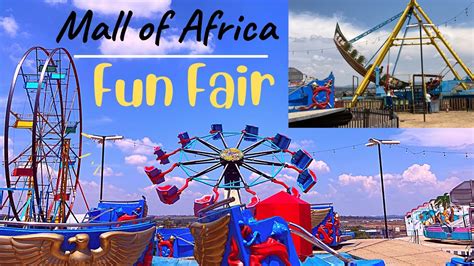 Fun Fair At Mall Of Africa Amusement Park In Waterfall Park