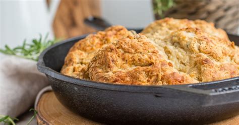 Rosemary Cheddar Irish Soda Bread Nourish And Fete