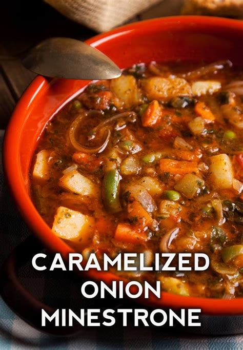 Rustic Caramelized Onion Minestrone – Mamamia Recipes