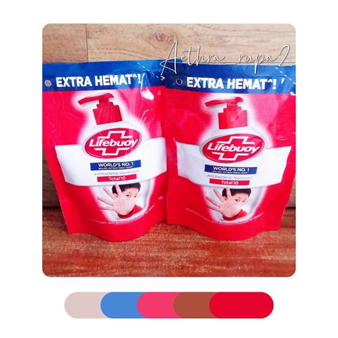 Jual Lifebuoy Antibacterial Handwash Sabun Cuci Tangan Ml Shopee