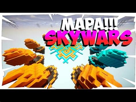 El MEJOR Mapa De SKYWARS Para MINECRAFT PE Bedrock 1 16 200 O 201