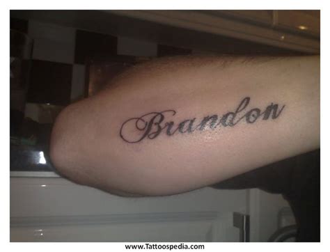 Brandon Name Cool Tats Name Tattoos First Tattoo Tattoo Images