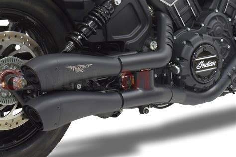 Exhaust Hp Corse Hydroform Black Indian Scout Bobber 2019 19 EBay